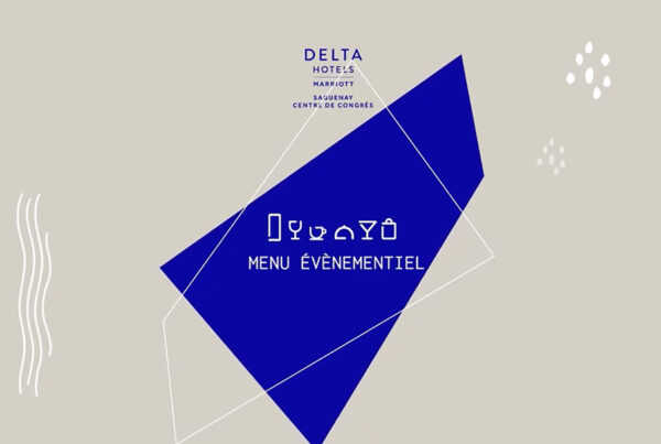 Design d'une publicité motion graphic du Delta